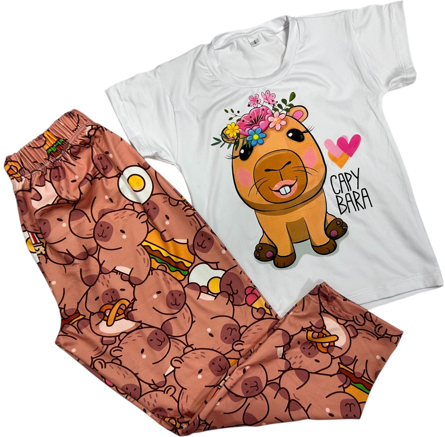 Pijama Piel De Durazno Niña 1