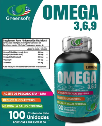OMEGA 3-6-9 GREENSOFG