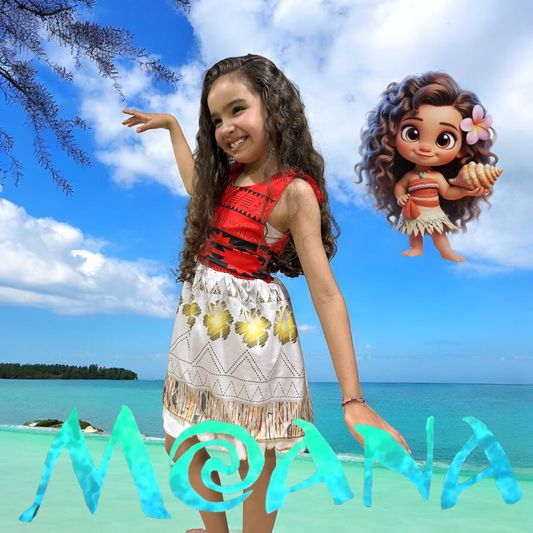 Disfraz Niña Moana