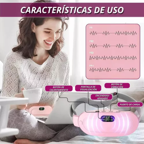 Cinturón Para Cólicos Inalámbrico