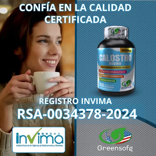 Calostro Bovino x 100 Unid.
