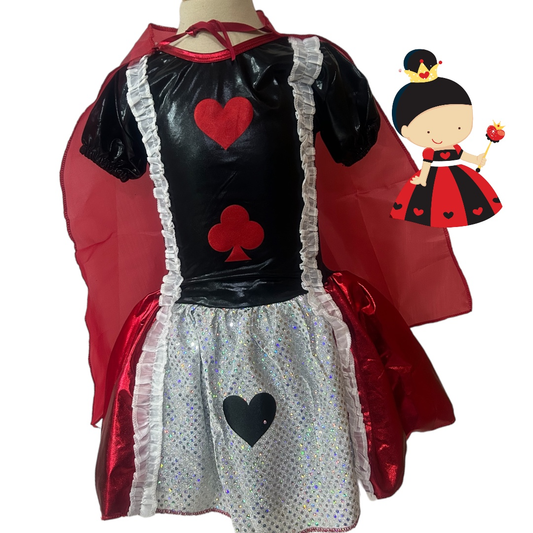 Disfraz Nina Reina De Corazones