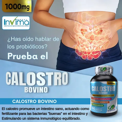 Calostro Bovino x 100 Unid.