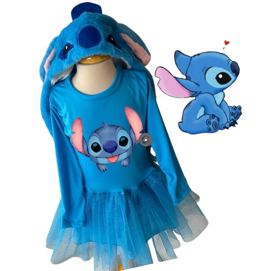 Disfraz Niña Stitch