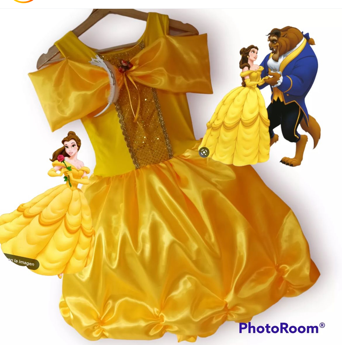 Disfraz Niña Princesa Bella