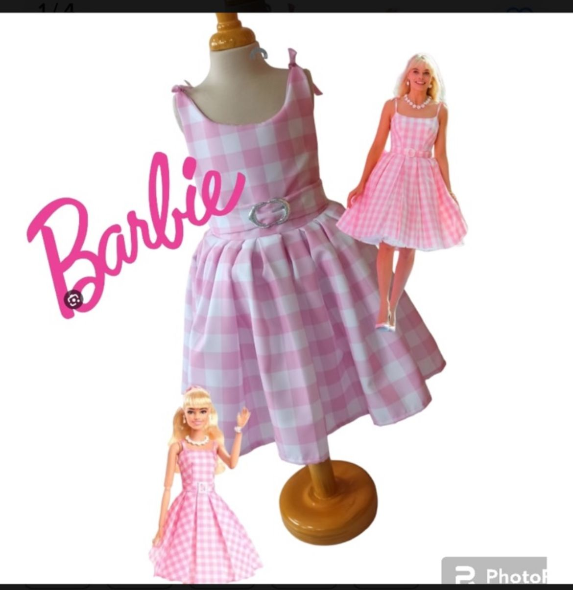 Disfraz Nina Barbie