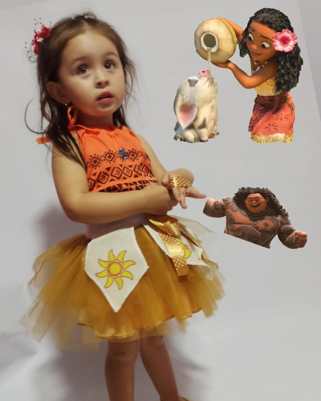 Disfraz Niña Moana