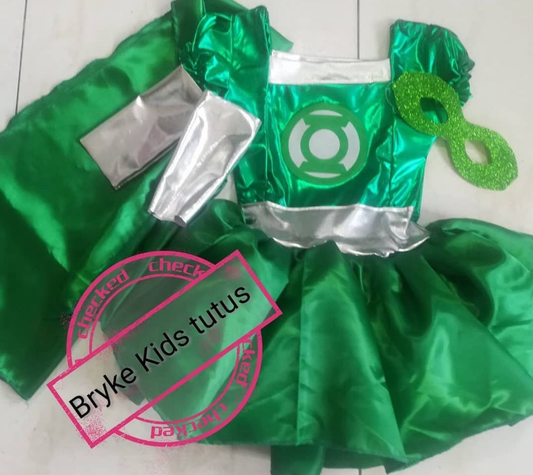 Disfraz Niña Linterna Verde