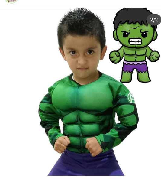 Disfraz Hulk Niño