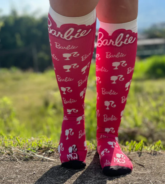 Medias de Compresion (Barbie Pink)