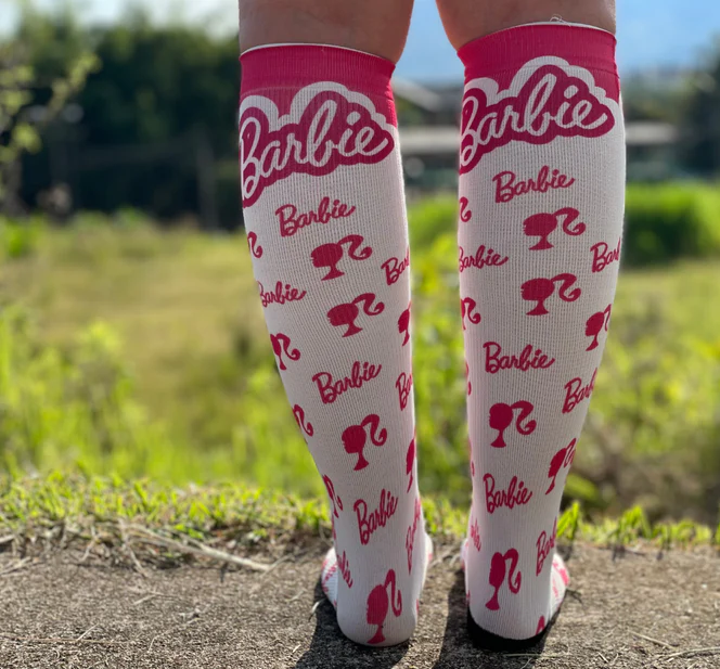 Medias de Compresion (Barbie Pink)
