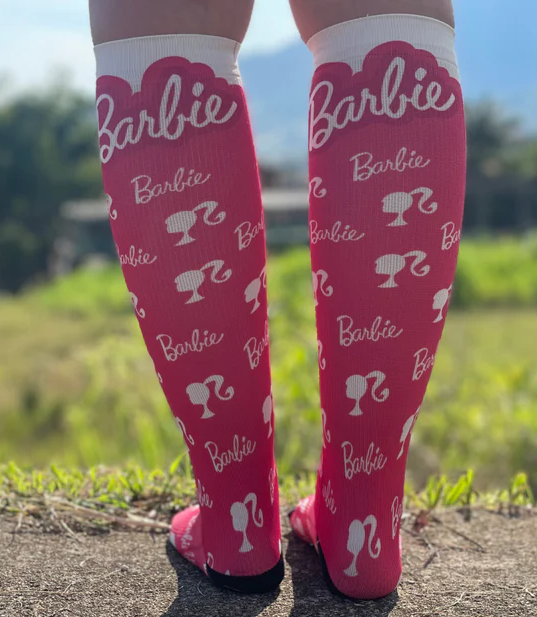 Medias de Compresion (Barbie Pink)