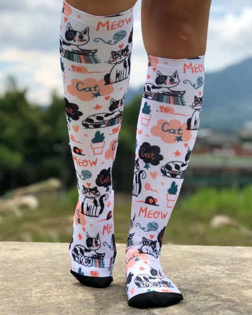 Medias de Compresión (Cat Style.)