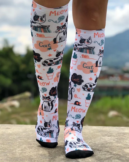 Medias de Compresión (Cat Style.)