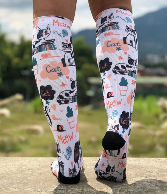 Medias de Compresión (Cat Style.)