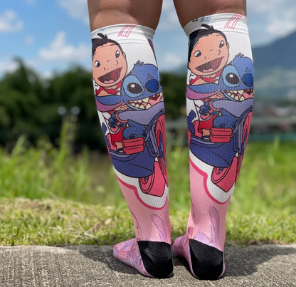 Medias de Compresion (LILO Y STITCH)