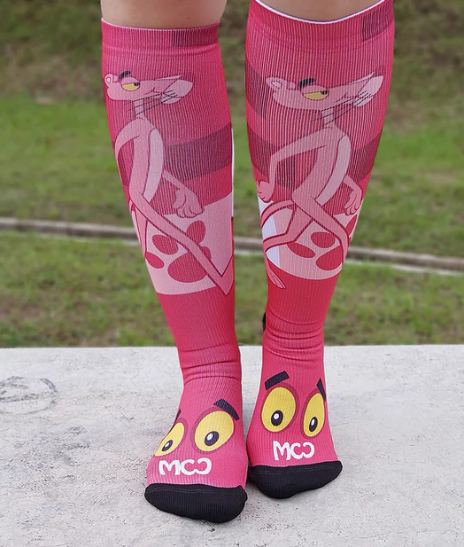 Medias de Compresion (Pantera Rosa)