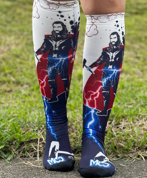 Medias de Compresion (Super Héroes)